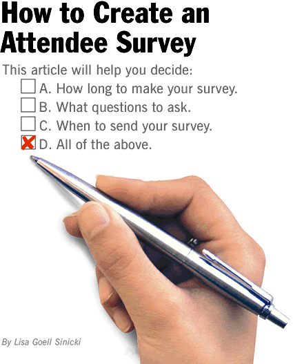 How to Create an Attendee Survey