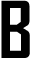 Letter B