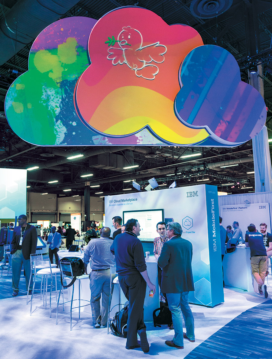 IBM's ThreeInOne Event EXHIBITOR magazine