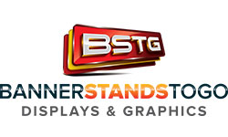 banner stands to go exhibitor magazine#39;s findit marketplace