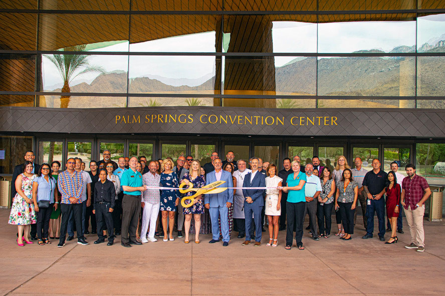 Palm Springs Convention Center its First Large Event