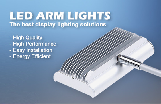 LED display arm lights