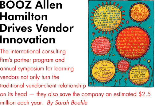 Corporate Event Magazine Article Booz Allen Hamilton Drives Vendor Innovation Spring 07 Corporate Event Magazine Article Booz Allen Hamilton Drives Vendor Innovation Spring 07