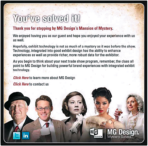 Get a Clue  EXHIBITOR magazine