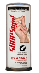 Consort Display Group Introduces SNAPSign Display Capsule